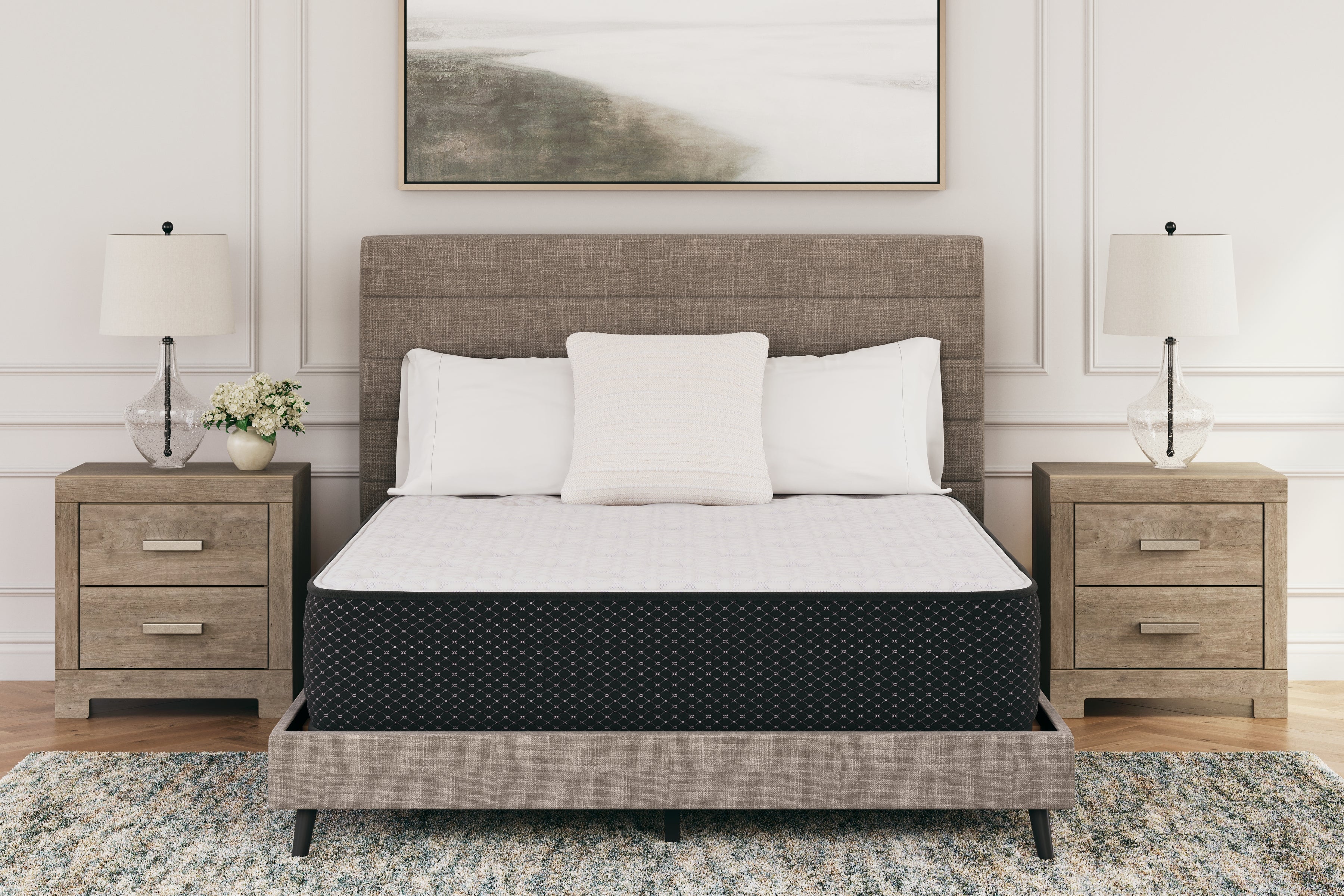 Tampa Furniture Outlet Lutz - Ashley Furniture - Limited Edition Plush Mattresses - California King / White - M41151