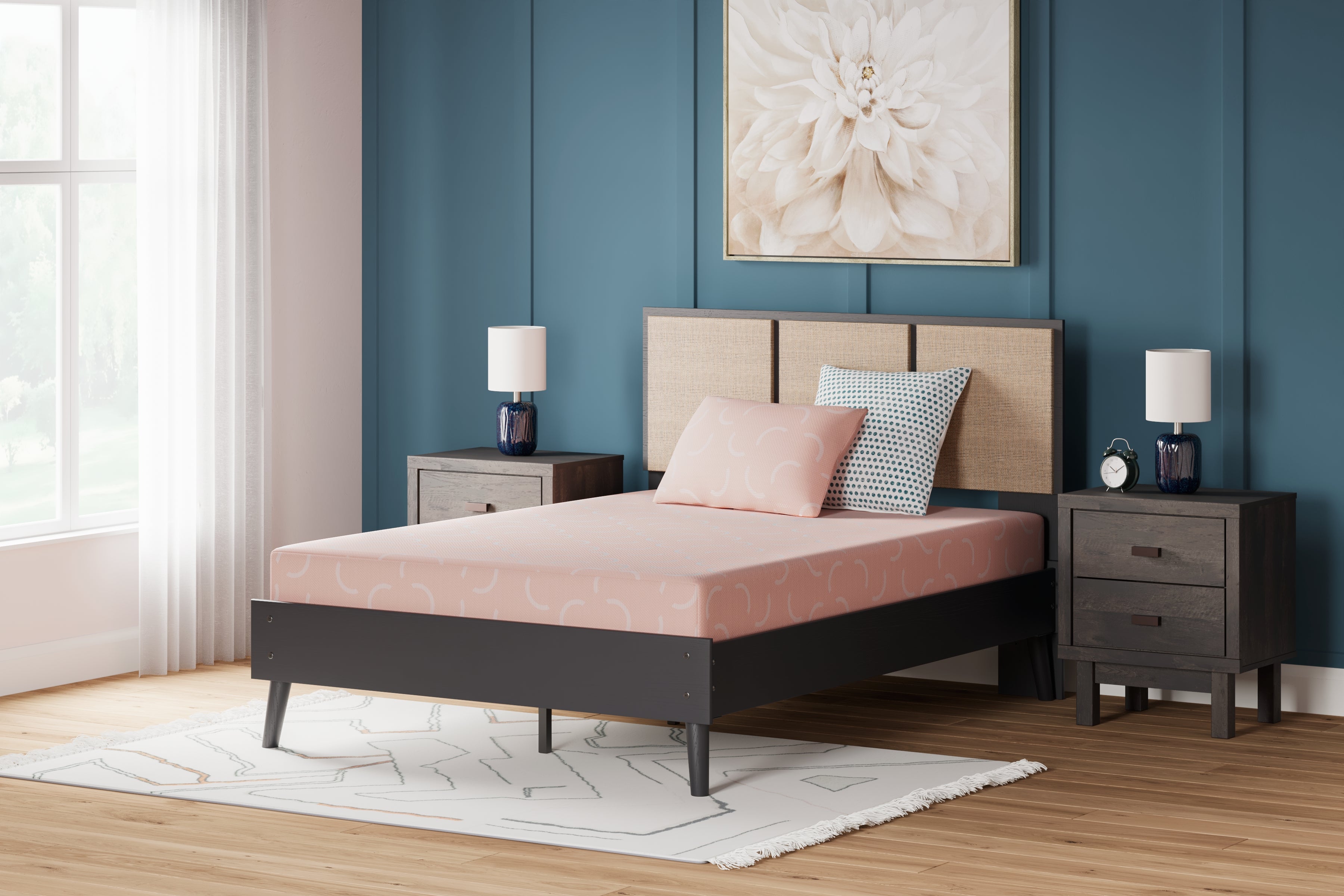 Tampa Furniture Outlet Lutz - Ashley Furniture - iKidz Coral Mattresses - Twin and Pillow 2/CN / Coral - M43111