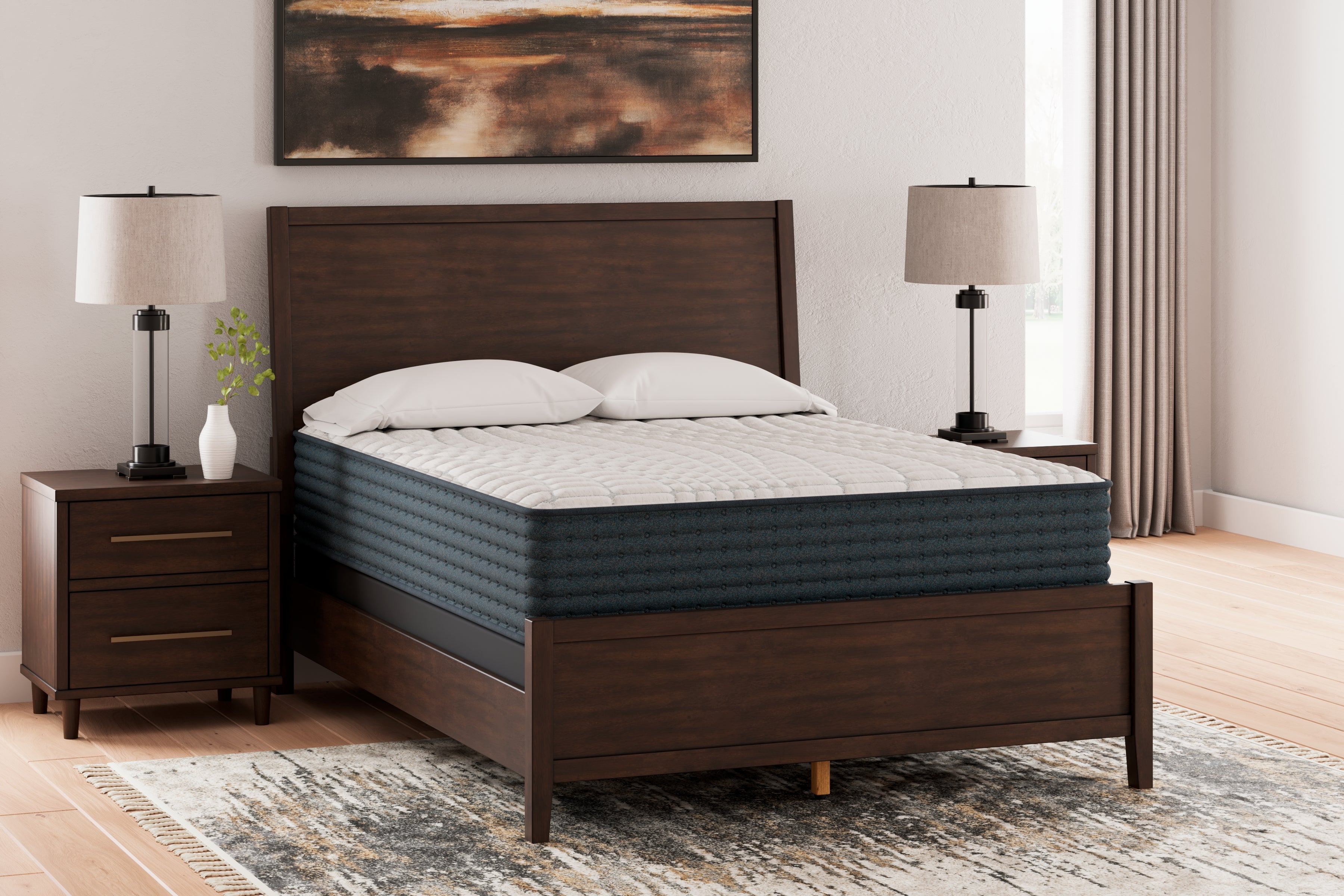 Tampa Furniture Outlet Lutz - Ashley Furniture - Hybrid 1200 Mattresses - California King / White - M43551