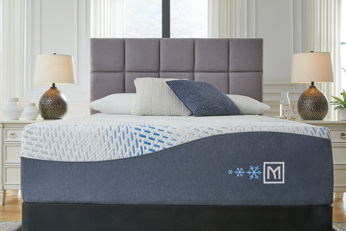 Tampa Furniture Outlet Lutz - Ashley Furniture - Millennium Cushion Firm Gel Memory Foam Hybrid Mattresses - California King / White - M50751