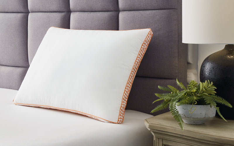 Tampa Furniture Outlet Lutz - Ashley Furniture - Zephyr 2.0 Pillows - 3-in-1 Pillow / White/Orange - M52112P