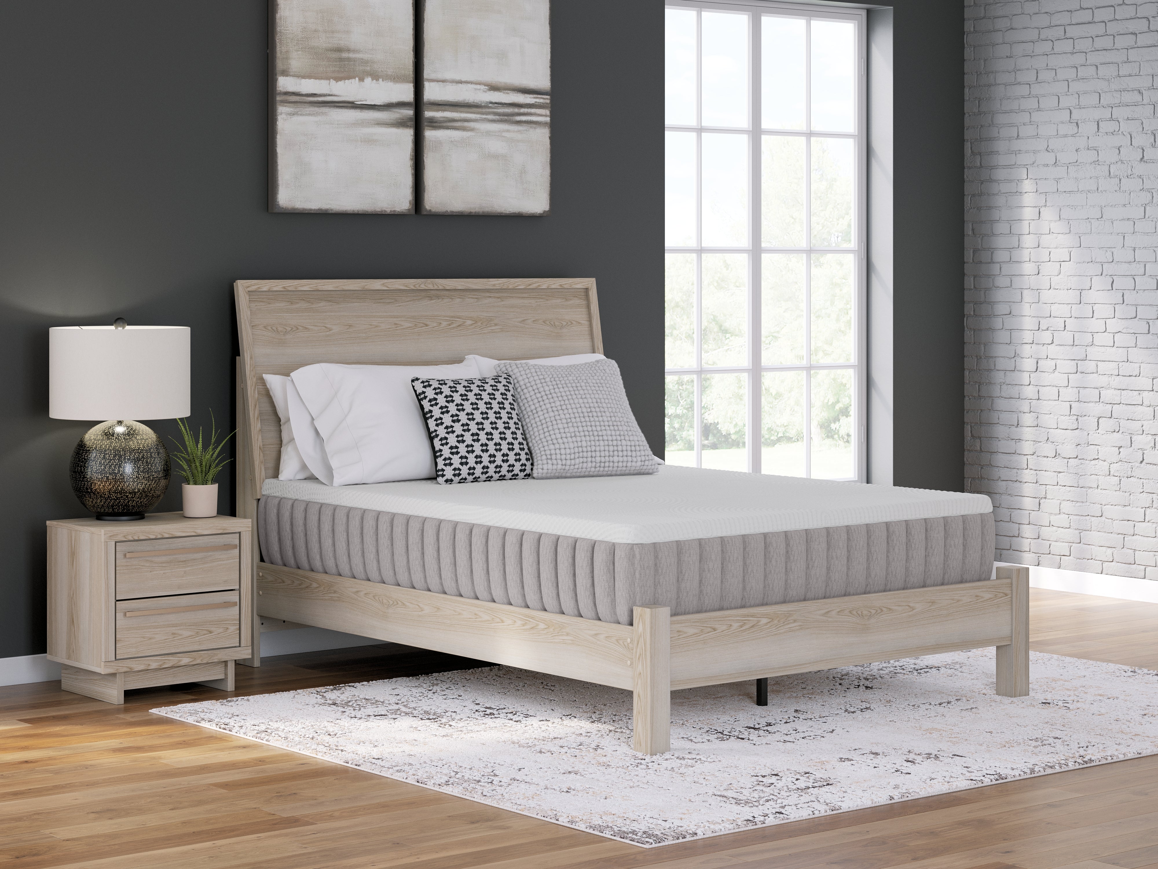 Tampa Furniture Outlet Lutz - Ashley Furniture - Terra Sleep Medium Mattresses - Queen / White - M52331