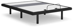 Tampa Furniture Outlet Lutz - Ashley Furniture - Best Base with Lumbar and Audio Queen Adjustable Base - Queen Adjustable Base / Black - M8X332