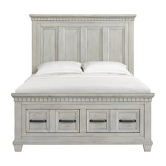 McCoy Queen Storage Bed in Antique White