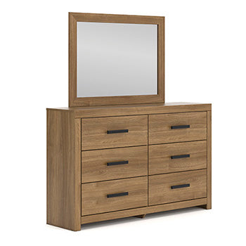 Tampa Furniture Outlet Lutz - Ashley Furniture - Broachmyn Bedroom - Bedroom Mirror / Auburn - PCB1116-36