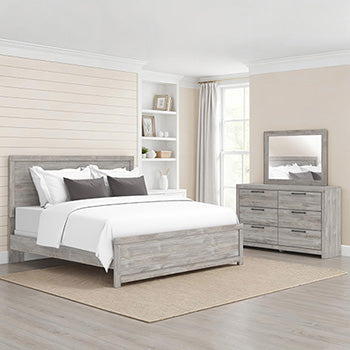 Tampa Furniture Outlet Lutz - Ashley Furniture - Broachmyn Bedroom - Bedroom Mirror / Gray - PCB1120-36