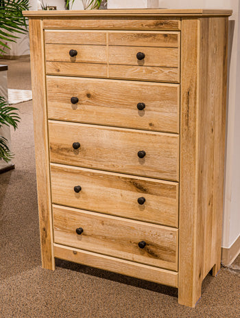 Tampa Furniture Outlet Lutz - Ashley Furniture - Makidern Bedroom - Two Drawer Night Stand / Whitewash - PCB1171-92