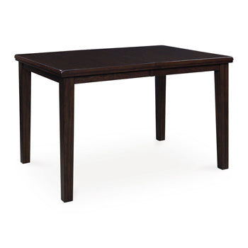 Tampa Furniture Outlet Lutz - Ashley Furniture - Haddigan Dining Room - DRM Counter Butterfly EXT TBL - D596-32