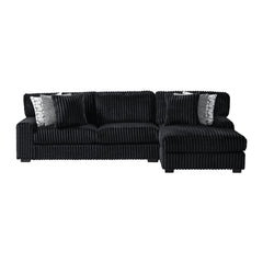 Nightfall 2PC Sectional Set in Grand Cord