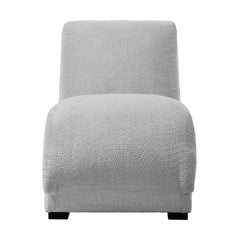 Nori Chaise with Heat Massage, USBC, LED in Glam Fog