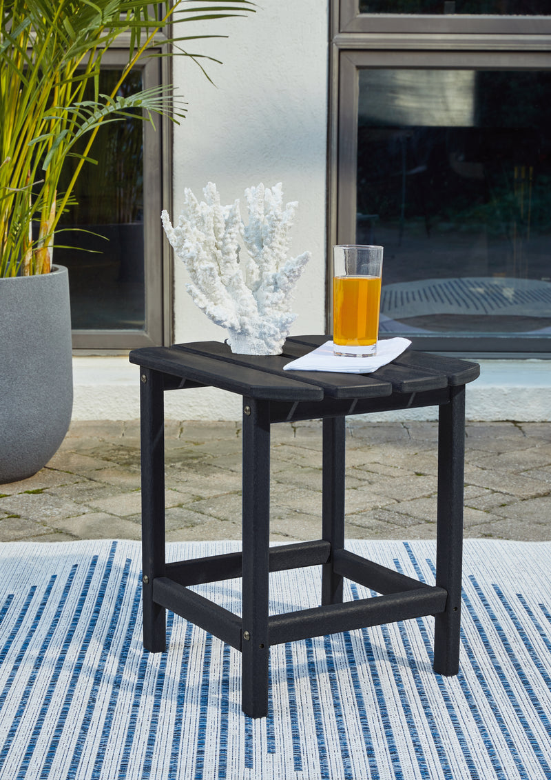 Tampa Furniture Outlet Lutz - Ashley Furniture - Sundown Treasure Outdoor - End Table / Black - P008-703