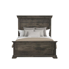 Park Ridge Queen Panel Bed in Charcoal