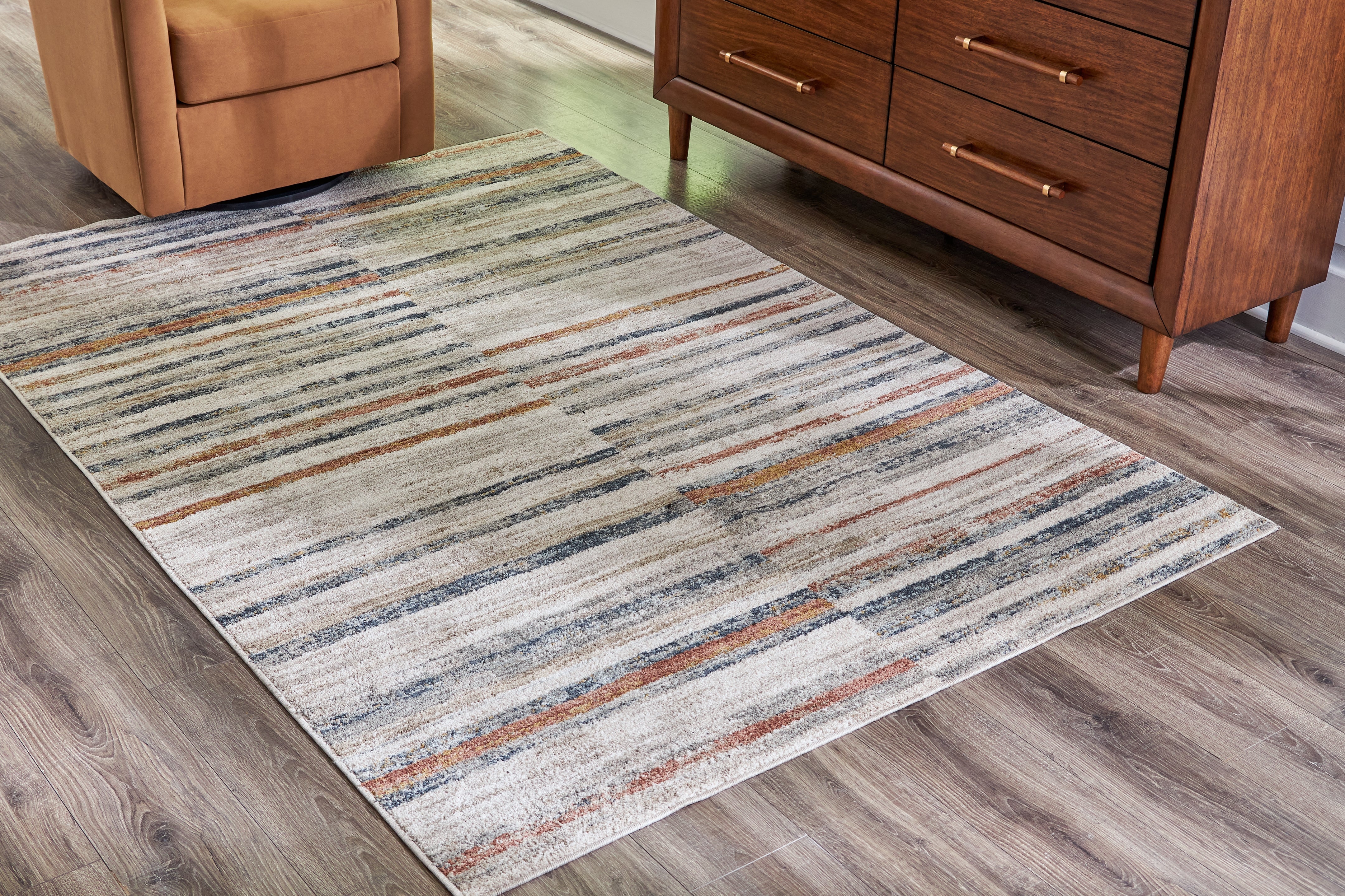 Tampa Furniture Outlet Lutz - Ashley Furniture - Kemart Rug - 5' x 7' Rug / Multi - R406682