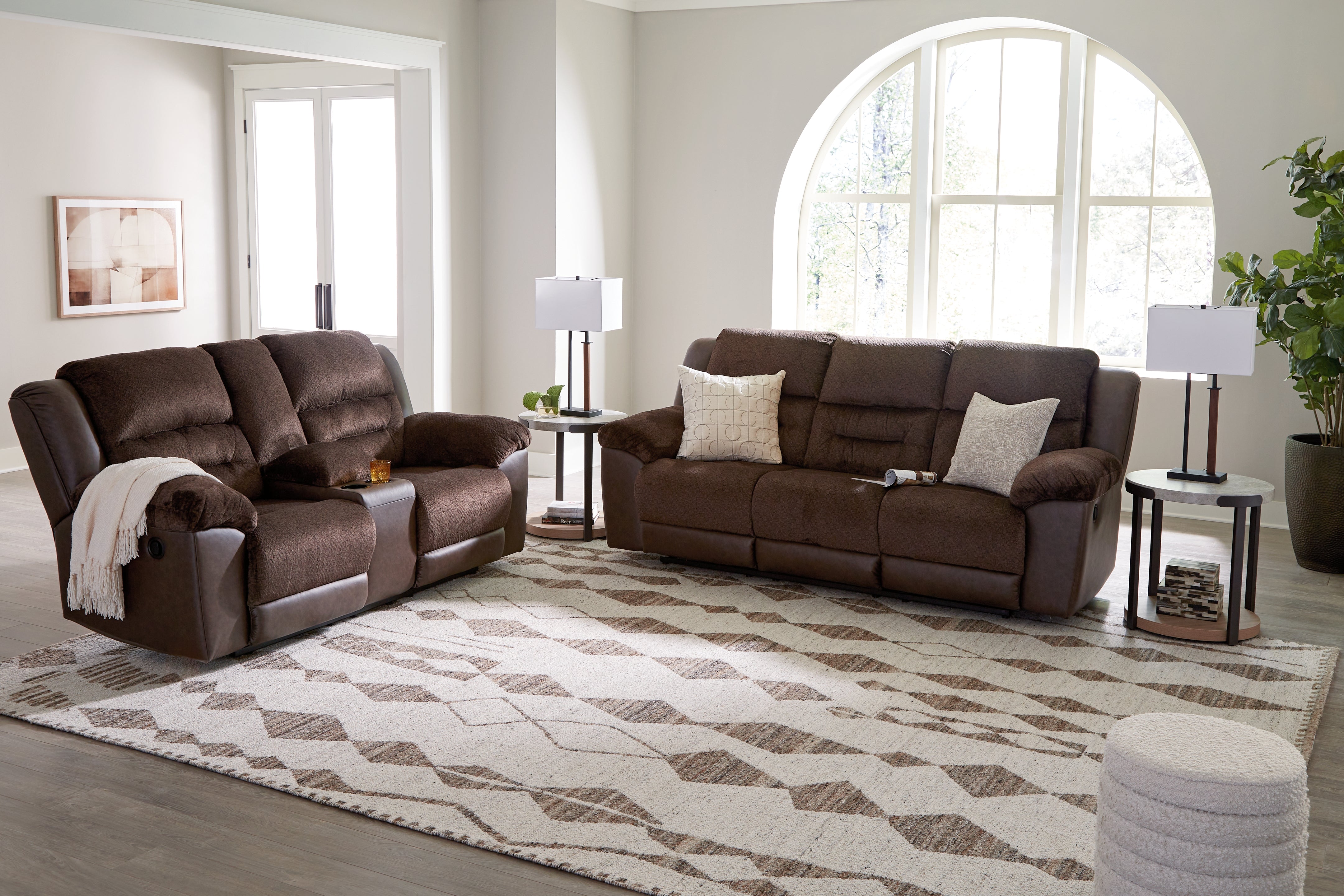 Tampa Furniture Outlet Lutz - Ashley Furniture - Brettler Rug - 10' x 14' Rug / Beige/Brown - R406790