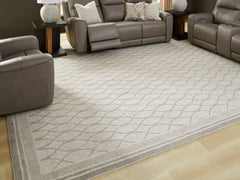 Tampa Furniture Outlet Lutz - Ashley Furniture - Wimney Rug - Extra Large Rug / Gray - R407280