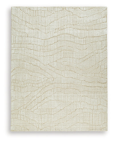 Tampa Furniture Outlet Lutz - Ashley Furniture - Jaseena Rug - 7'8" x 10' Area Rug / Beige/Tan - R407721