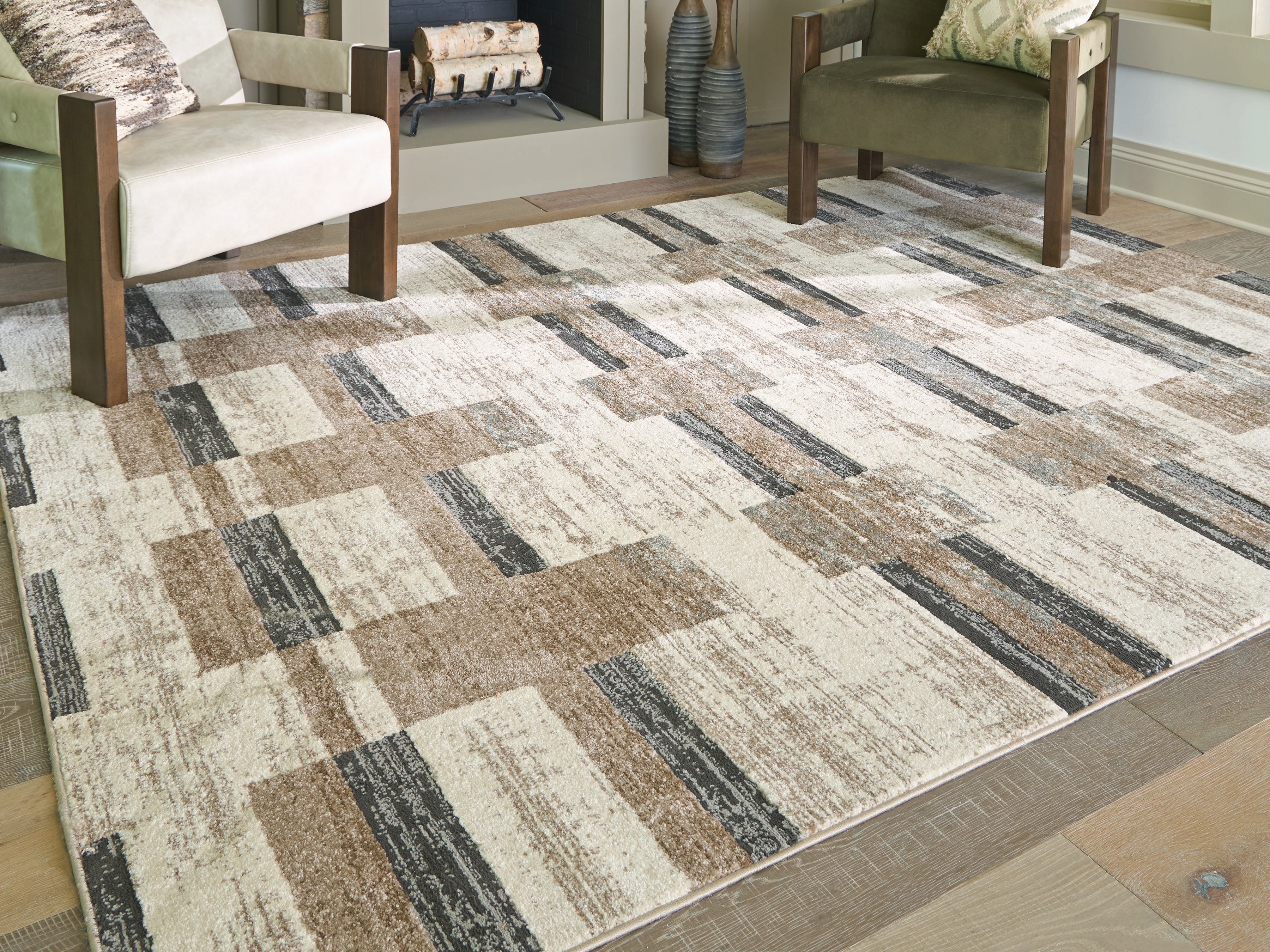 Tampa Furniture Outlet Lutz - Ashley Furniture - Alstone Rug - 7'10" x 10' Area Rug / Multi - R407731