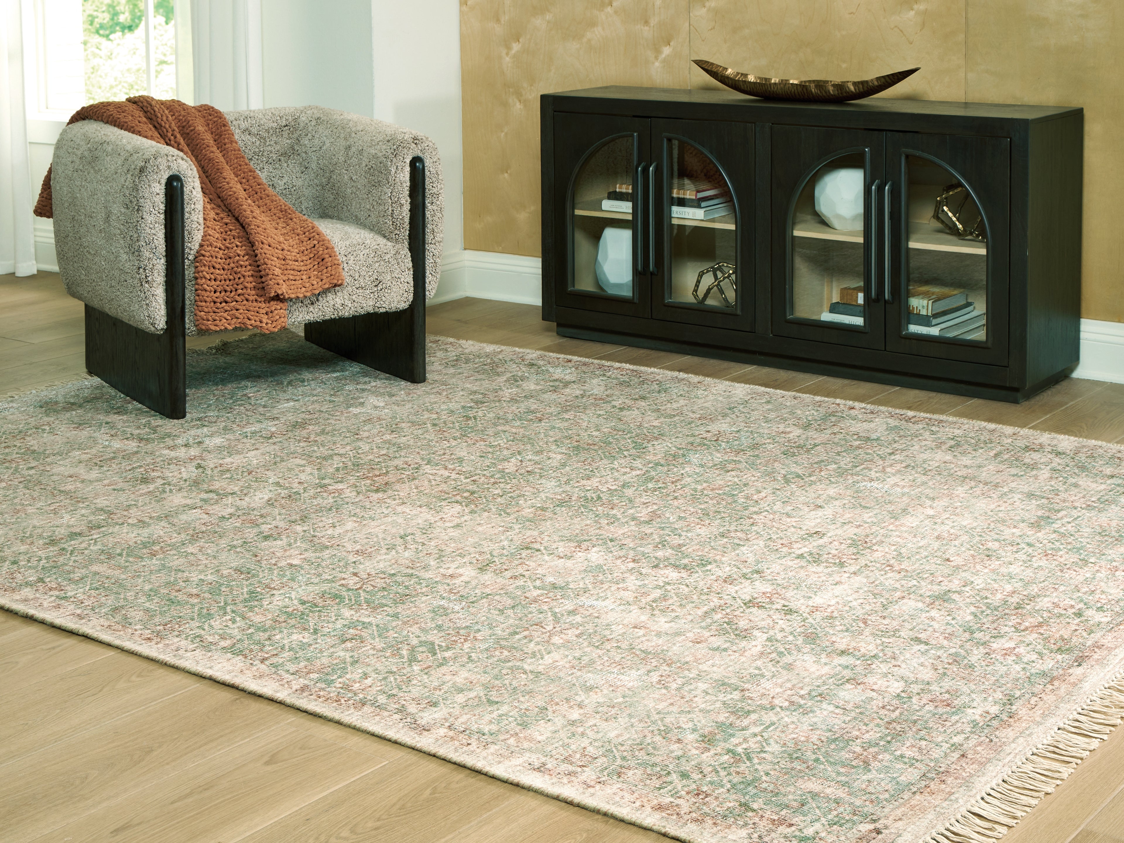 Tampa Furniture Outlet Lutz - Ashley Furniture - Rossbury Rug - Large Rug / Multi - R407961