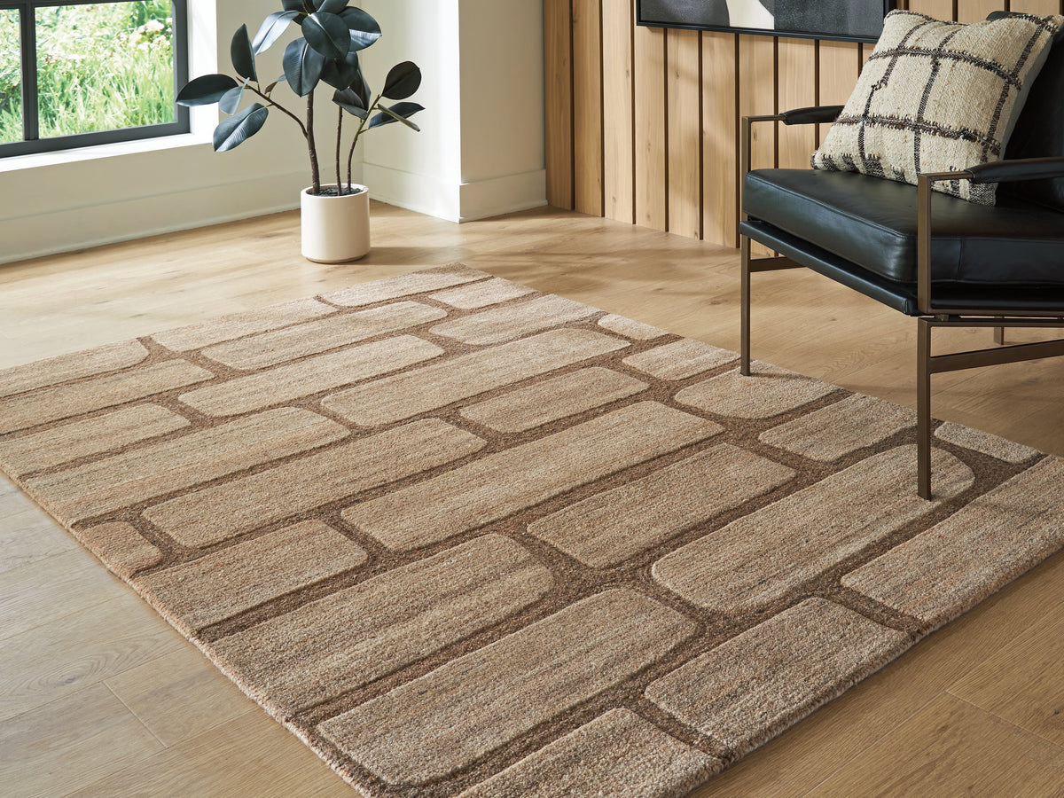 Tampa Furniture Outlet Lutz - Ashley Furniture - Orest Rug - Medium Rug - R407982