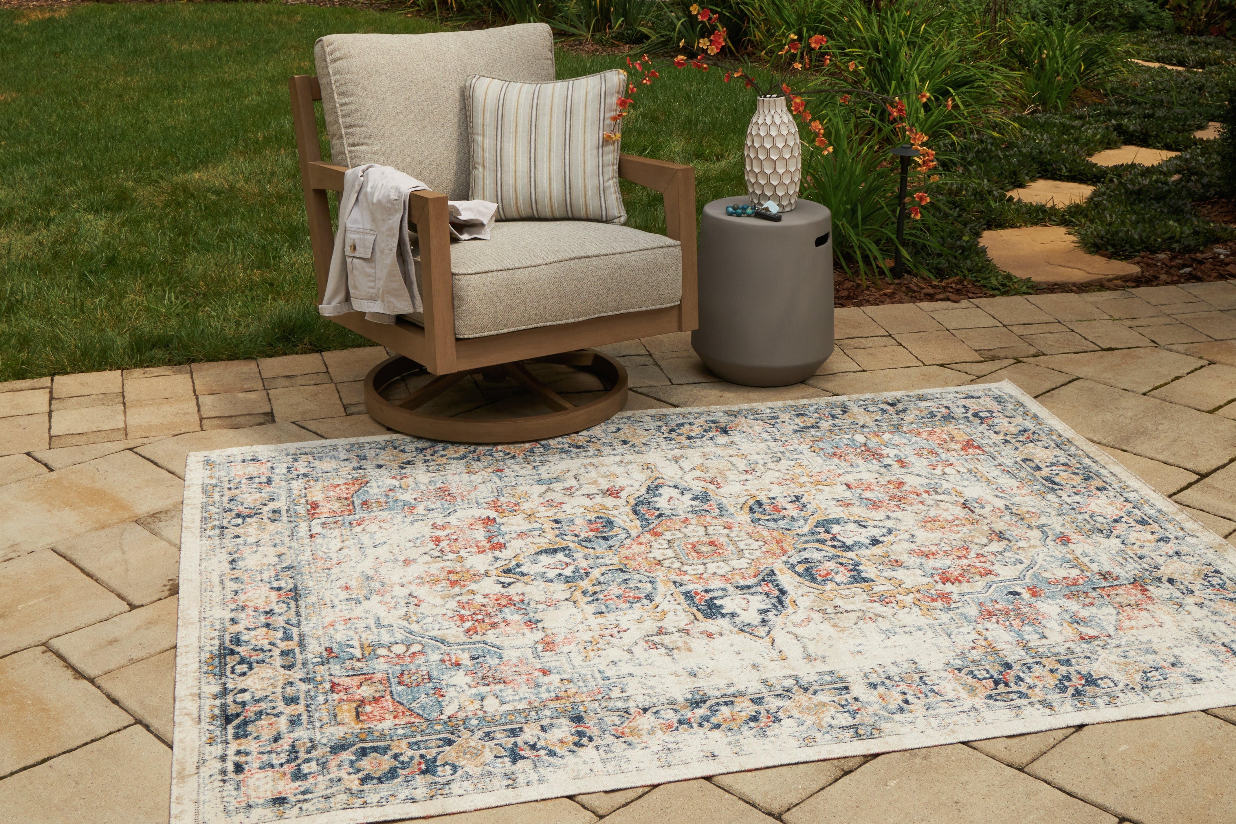 Tampa Furniture Outlet Lutz - Ashley Furniture - Jarrpage Rug - 5' x 7' Rug / Multi - R900092