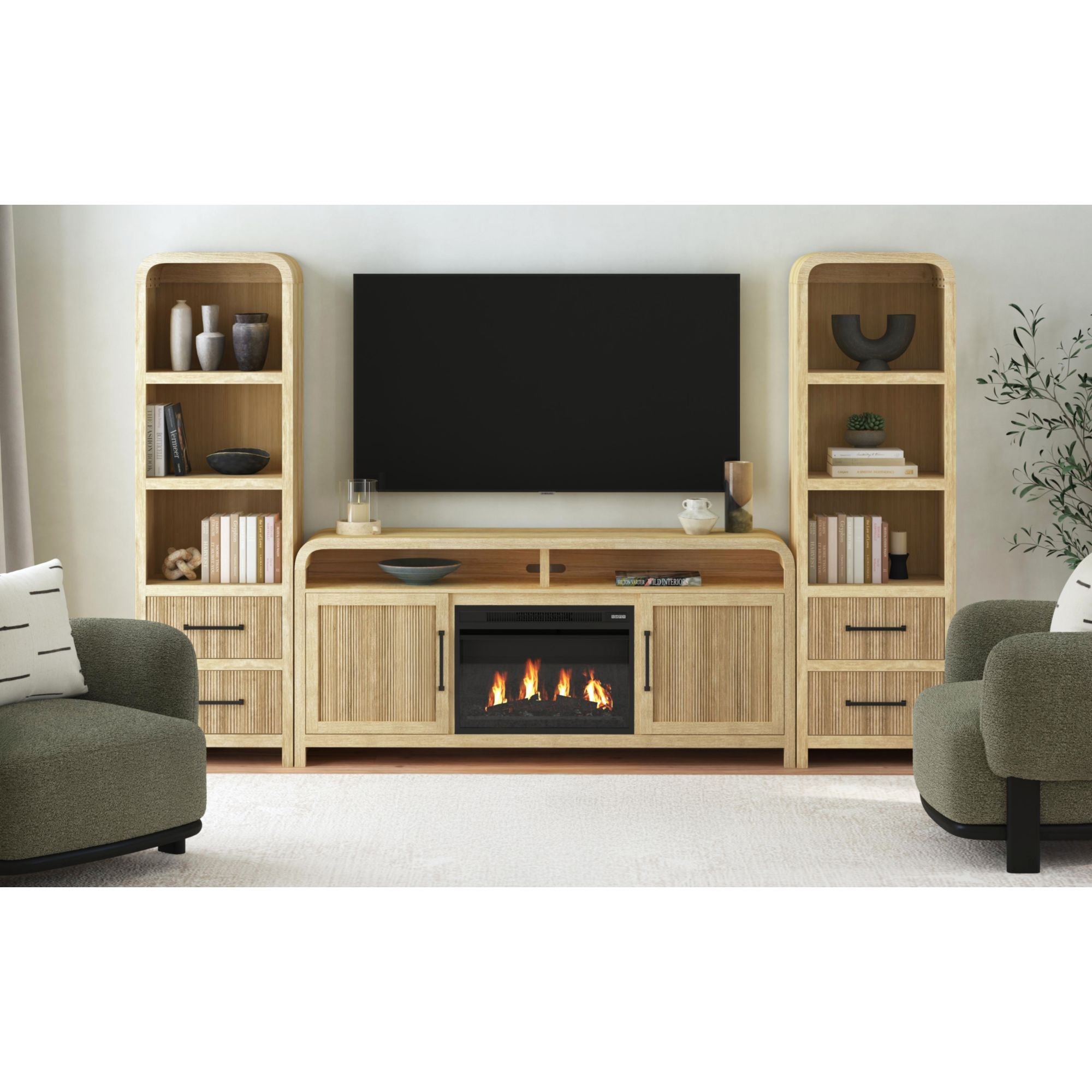 Ridgemont Side Piers in Natural – SKU LA-14440-6-SP | Elements