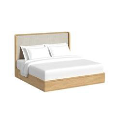Rosalie King UPH Bed in Natural