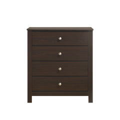 Sami Youth 4-Drawer Chest in Espresso