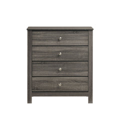 Sami Youth 4-Drawer Chest in Grey