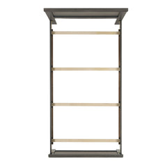 Sami Youth Twin Panel Bed in Grey