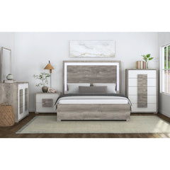 San Matteo 6-Drawer Dresser in Dual Tone – SKU B-16010-7-DR | Elements
