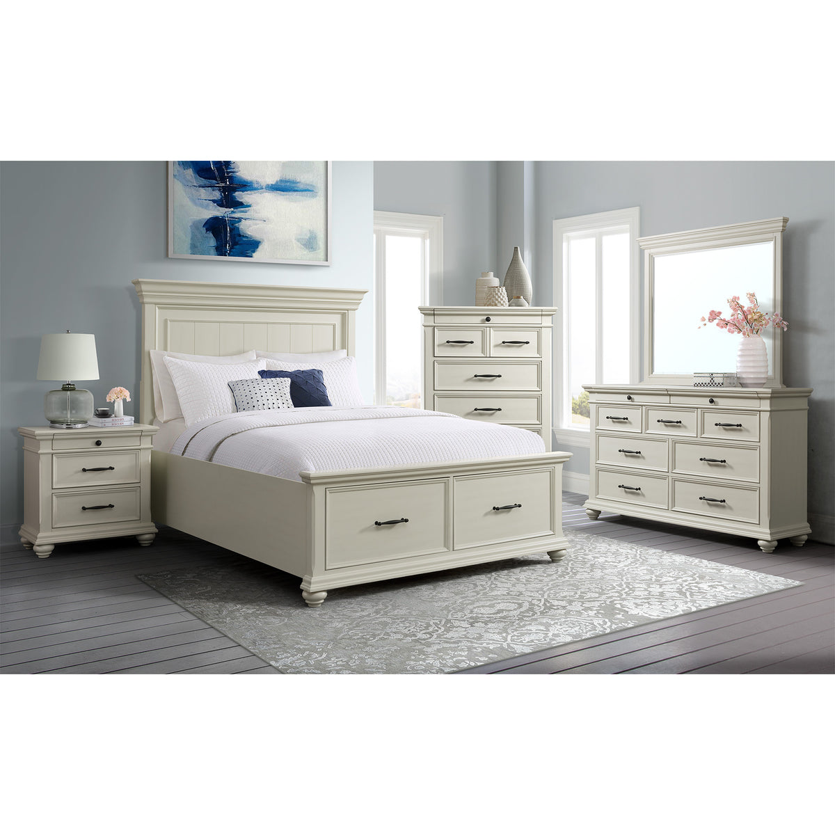 Slater Chest in Antique White – SKU SR600CH | Elements