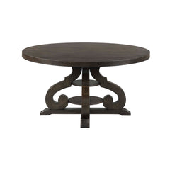 Stone Round Dining Table W/PU Base