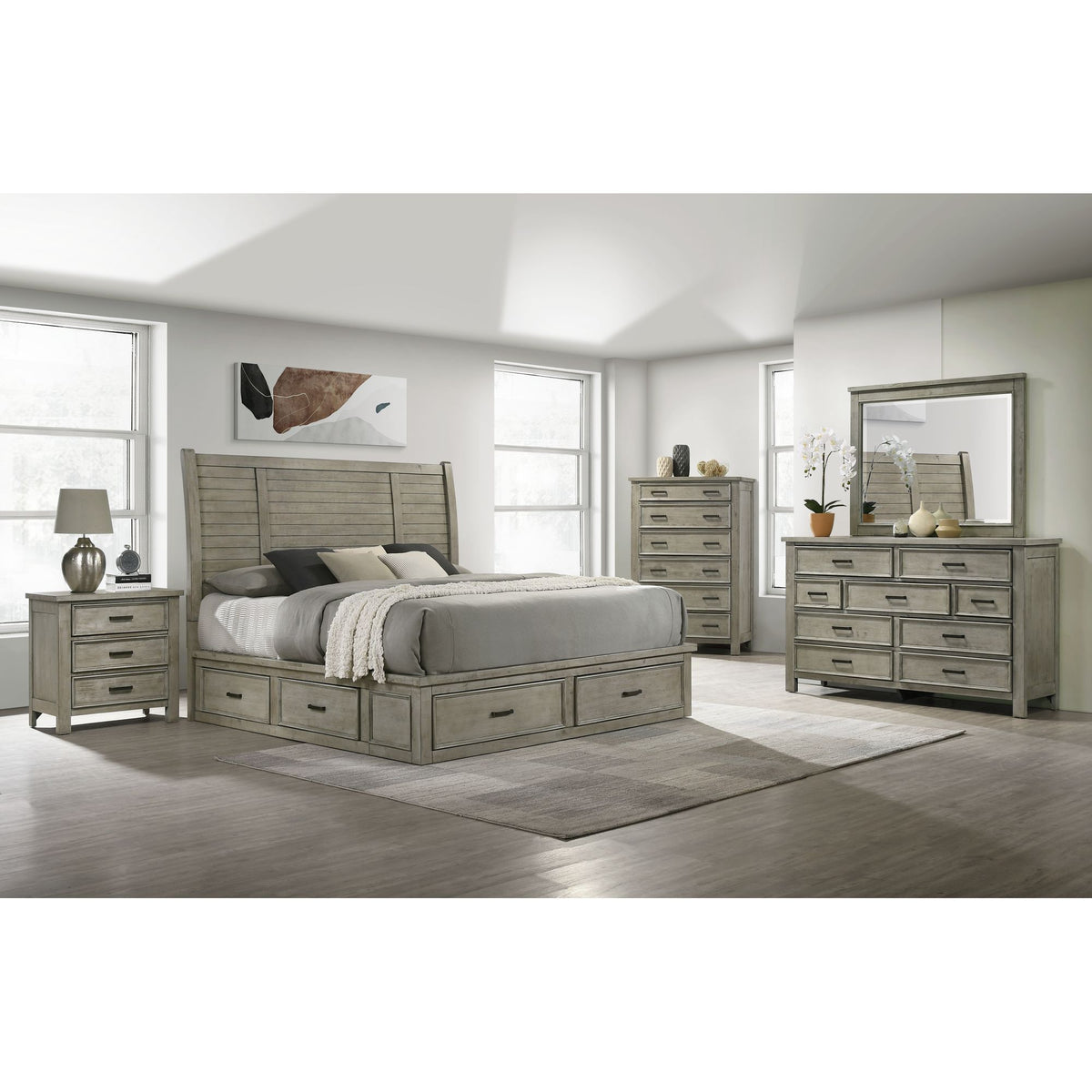 Sullivan 9-Drawer Dresser in Drift Grey – SKU SV300DR | Elements