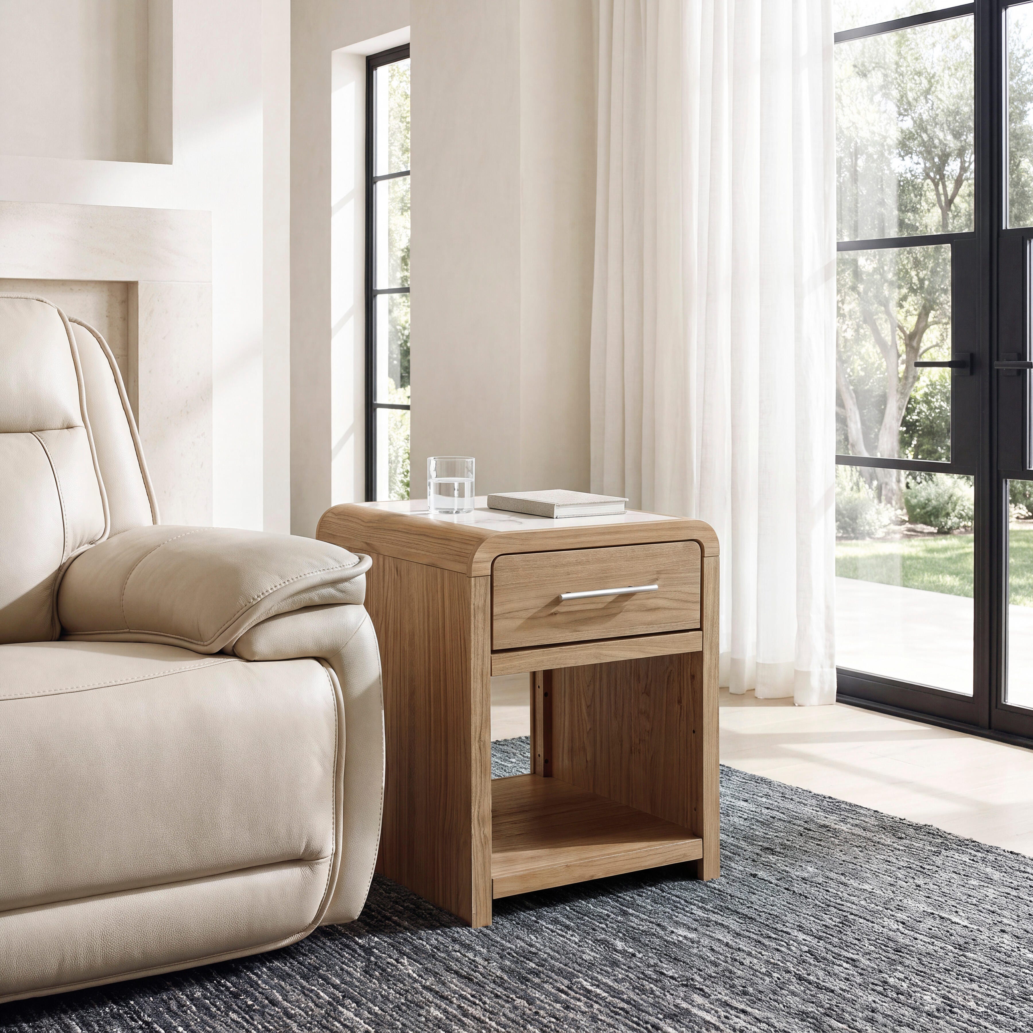Tampa Furniture Outlet Lutz - Ashley Furniture - Dovander End Table - Rectangular End Table - T1121-3