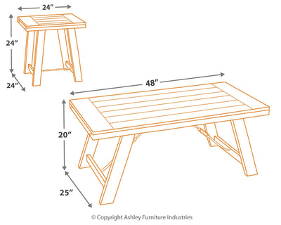 Noorbrook Table (Set of 3)