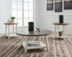 Tampa Furniture Outlet Lutz - Ashley Furniture - Bolanbrook Table (Set of 3) - Occasional Table Set (3/CN) / Two-tone - T377-13