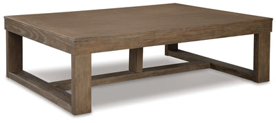 Tampa Furniture Outlet Lutz - Ashley Furniture - Cariton Coffee Table - Rectangular Cocktail Table / Gray - T471-1