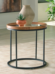 Tampa Furniture Outlet Lutz - Ashley Furniture - Noraluna End Table - Round End Table - T502-6
