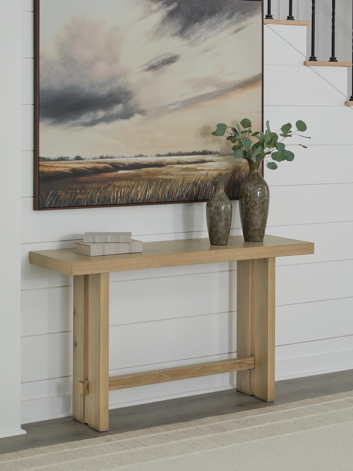 Tampa Furniture Outlet Lutz - Ashley Furniture - Crendlin Sofa Table - Sofa Table - T537-4