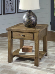Tampa Furniture Outlet Lutz - Ashley Furniture - Vandenmore End Table - Rectangular End Table - T539-3