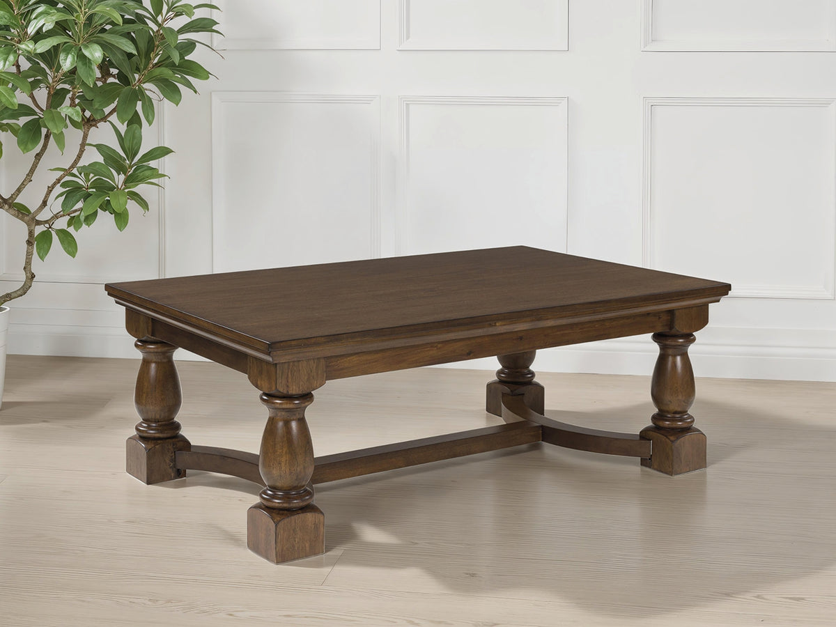 Tampa Furniture Outlet Lutz - Ashley Furniture - Sturlayne Coffee Table - Rectangular Cocktail Table / Brown - T609-1