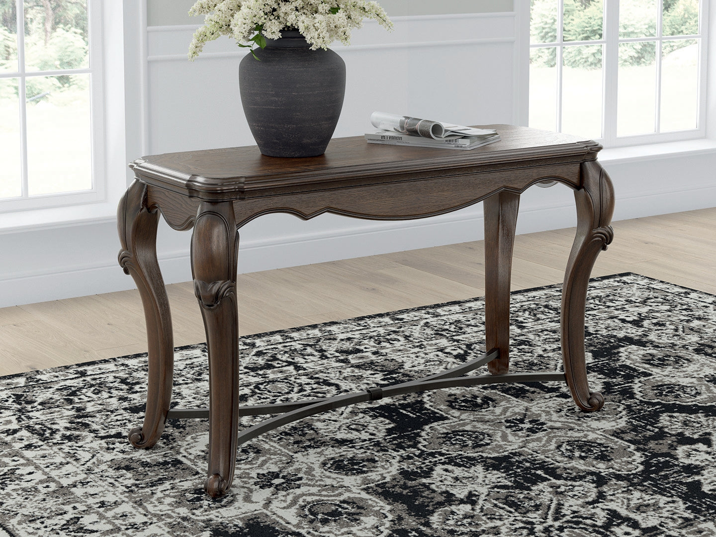 Tampa Furniture Outlet Lutz - Ashley Furniture - Maylee Sofa Table - Sofa Table / Dark Brown - T617-4
