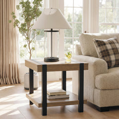 Tampa Furniture Outlet Lutz - Ashley Furniture - Jorannti End Table - Square End Table - T631-2