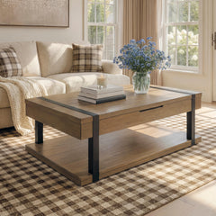 Tampa Furniture Outlet Lutz - Ashley Furniture - Jorannti Lift-Top Coffee Table - Rect Lift Top Cocktail Table - T631-9