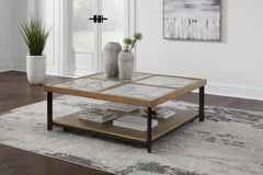 Tampa Furniture Outlet Lutz - Ashley Furniture - Montia Coffee Table - Square Cocktail Table / Multi - T632-8