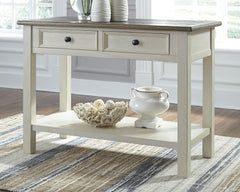 Tampa Furniture Outlet Lutz - Ashley Furniture - Bolanburg Sofa/Console Table - Sofa Table / Two-tone - T637-4