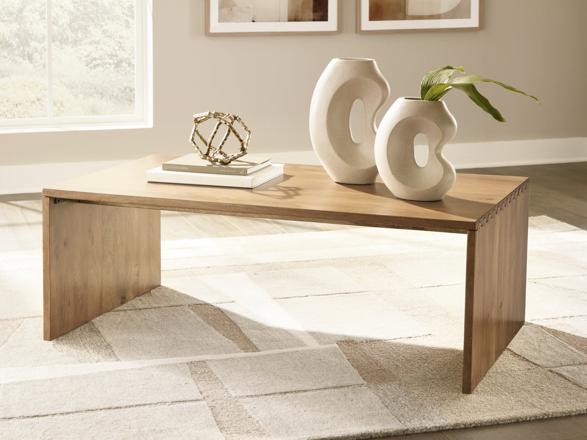 Tampa Furniture Outlet Lutz - Ashley Furniture - Ella Grove Coffee Table - Rectangular Cocktail Table - T639-1