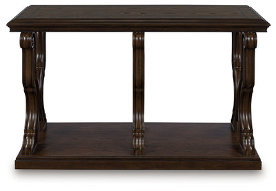 Tampa Furniture Outlet Lutz - Ashley Furniture - Maylee Sofa Table - Sofa Table / Dark Brown - T647-4