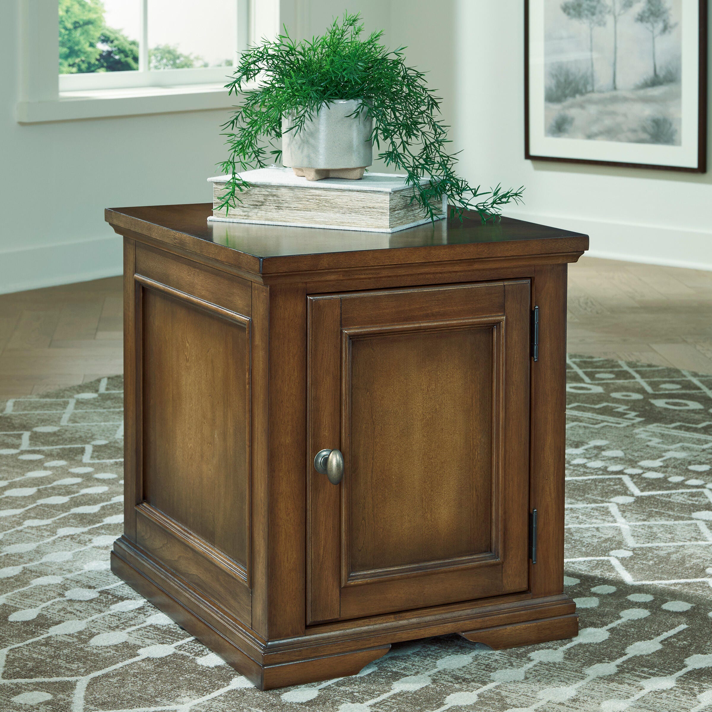 Tampa Furniture Outlet Lutz - Ashley Furniture - Channley End Table - Rectangular End Table - T649-3