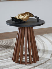 Tampa Furniture Outlet Lutz - Ashley Furniture - Kallari End Table - Round End Table - T737-6